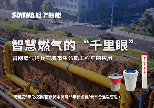 智慧燃气的“千里眼”：管网燃气哨兵在城市生命线工程中的应用